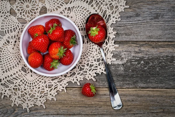 Strawberry vintage — Stock Photo, Image