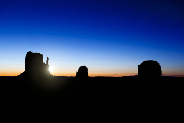 Monument valley sunrise — Stock Photo, Image