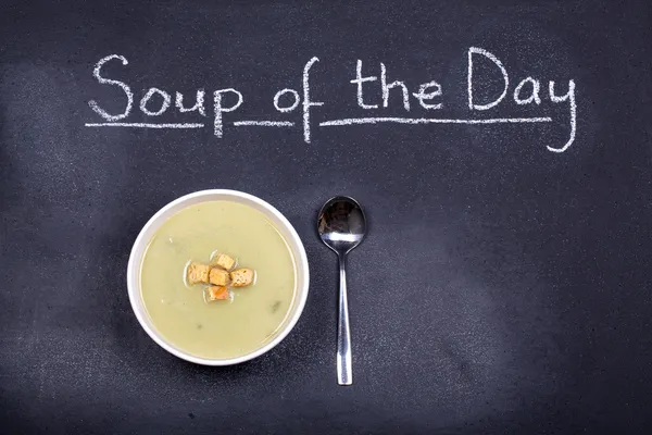 Soup of the day — Stock Image Soup of the day Stock Photo