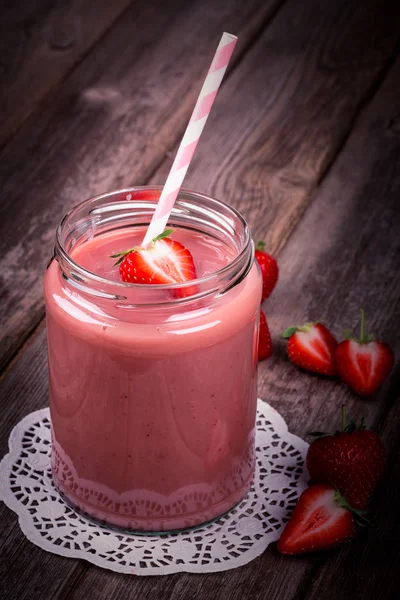 Smoothie aux fraises — Photo