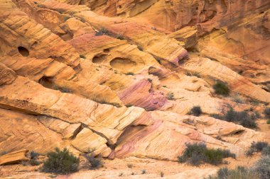 Valley of Fire rock formations clipart