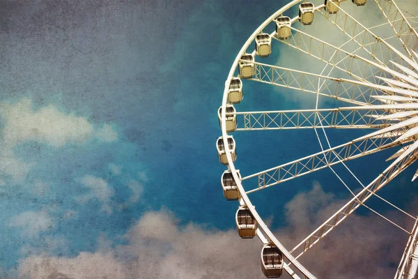 Ferris wheel retro — Stock Photo, Image
