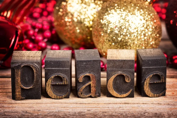 Peace message — Stock Photo, Image