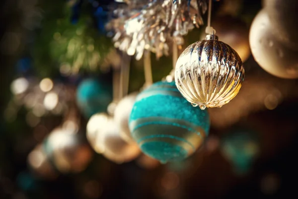 Oldfashioned Christmas decorations — Stock Photo, Image