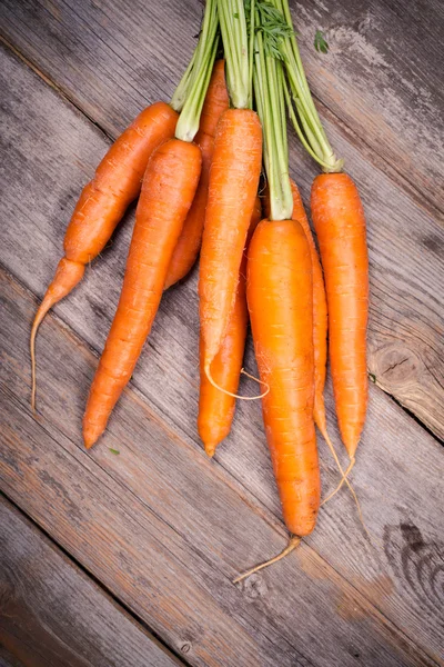 Zanahorias agrupadas — Foto de Stock