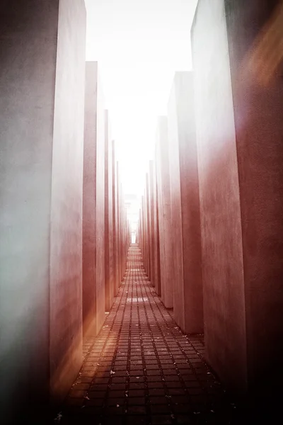 Memoriale dell'Olocausto, Berlino — Foto Stock