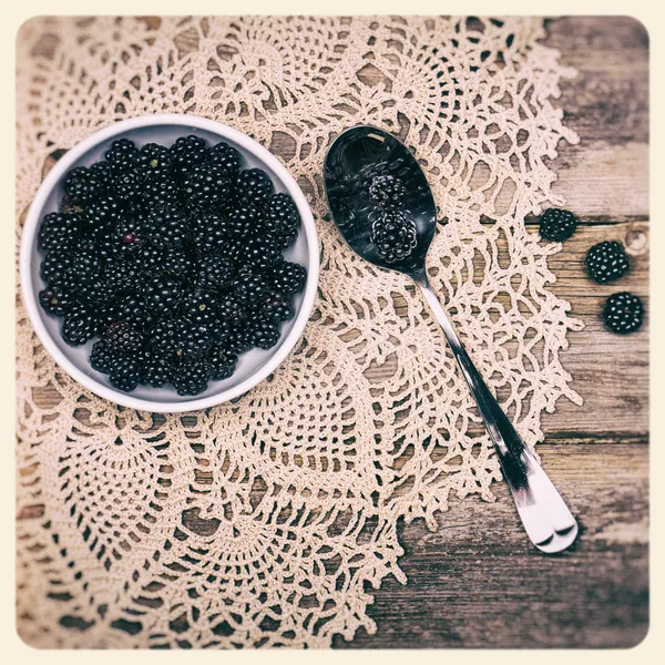 Blackberries foto instantánea — Foto de Stock