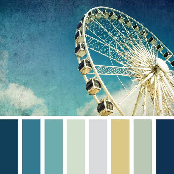 Ferris wheel palette — Stock Photo, Image