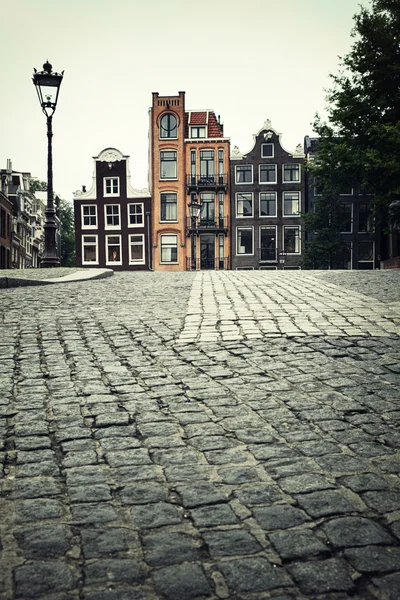 Amsterdam rua — Fotografia de Stock