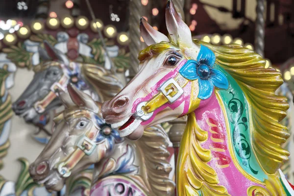 Carousel horses — Stock Photo, Image