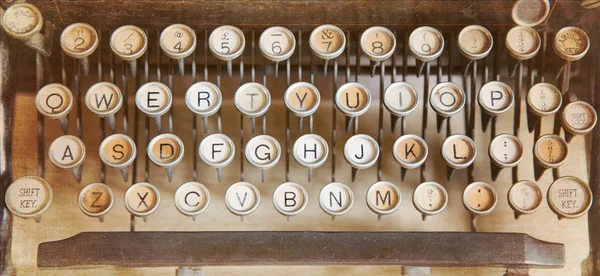 Antieke schrijfmachine — Stockfoto