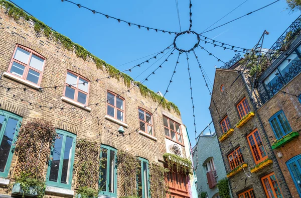 London April 2022 Brightly Painted Buildings Window Frames Neals Yard — Photo