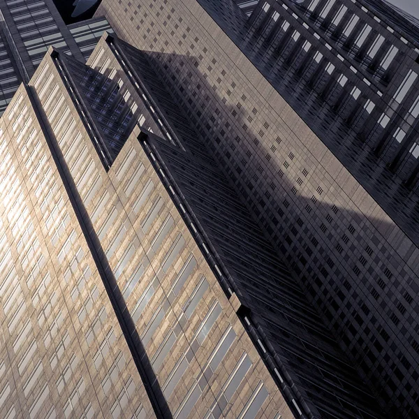 Arquitetura Seção Abstrata Edifício Moderno Exterior — Fotografia de Stock