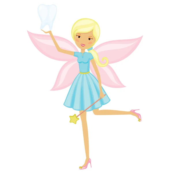 Tooth fairy — Stock Vector