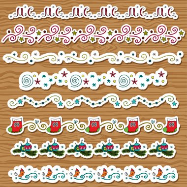 Mevsimlik Noel fırçalar