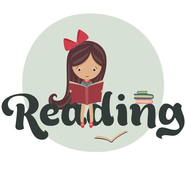 Читання — стоковий вектор