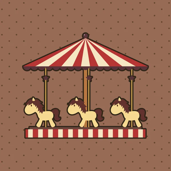 Carousel — Stock Vector