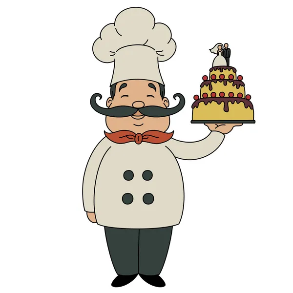 Chef — Stock Vector