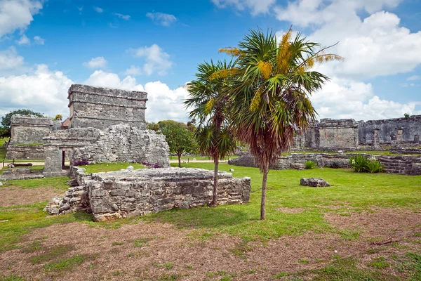 Ruines archéologiques de Tulum — Photo