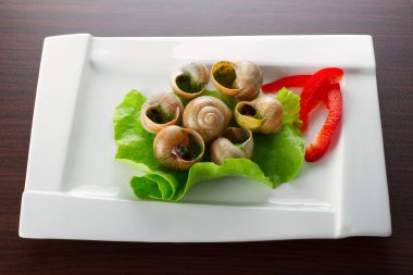 salyangoz sarımsak tereyağı Fransız