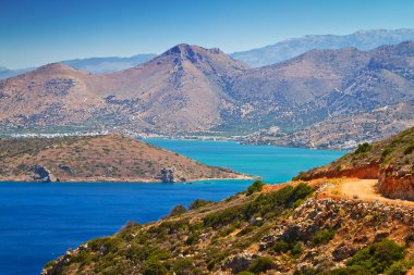 Mirabello defne ile Girit adasında spinalonga