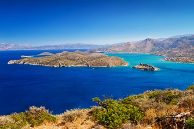 Mirabello defne ile Girit adasında spinalonga