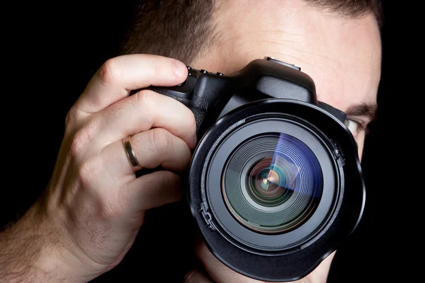 Photographer taking pictures — Stock Photo, Image