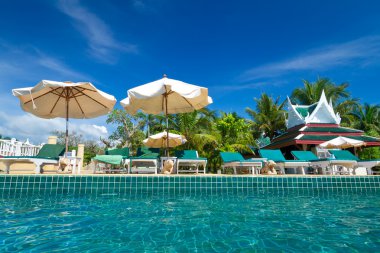 tropikal resort sahne Tayland