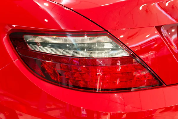 Rojo deportivo coche — Foto de Stock