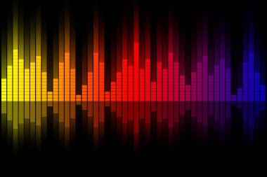 müzik ekolayzer dalga