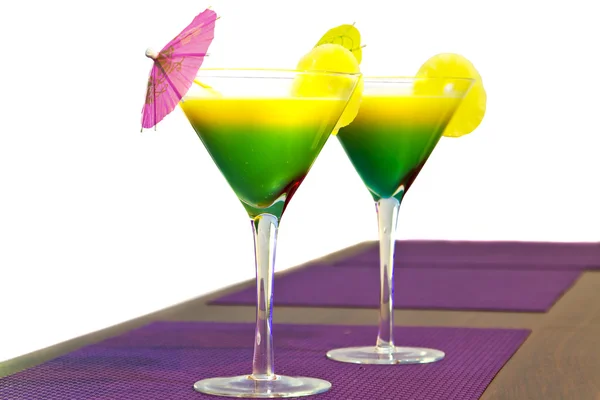 Exotic cocktails — Stock Photo, Image