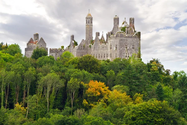 Велика замок на пагорбі в місті Limerick Co. — стокове фото