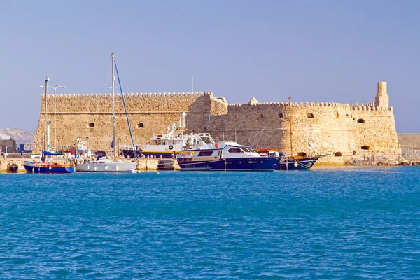 Fortaleza veneziana Koules em Heraklion — Fotografia de Stock