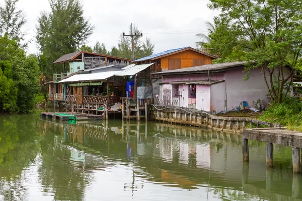 Small village house in Thailand — Stock Photo, Image