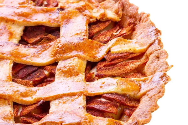 Apple and cinnamon tart — Stock Photo, Image