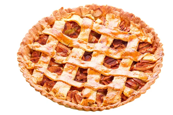 Apple and cinnamon tart — Stock Photo, Image