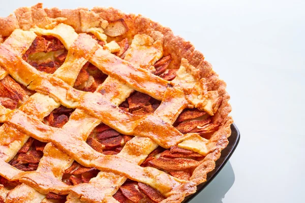 Apple and cinnamon tart — Stock Photo, Image