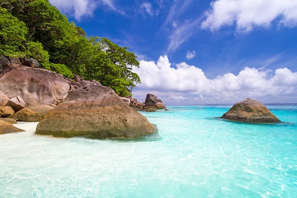 Úžasné pláže na Similanské ostrovy — Stock fotografie