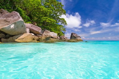 similan Adaları, andaman Denizi'nin turkuaz su