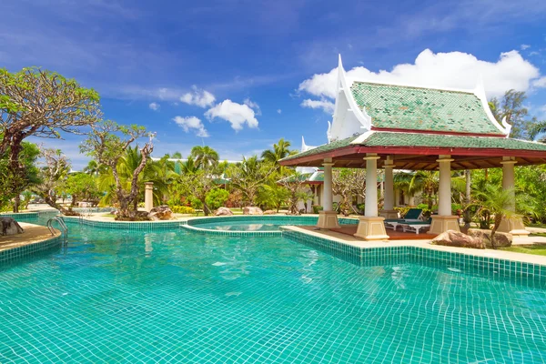 Tropiska resort i thailand — Stockfoto
