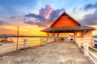 şark mimari tatil evi Tayland beach