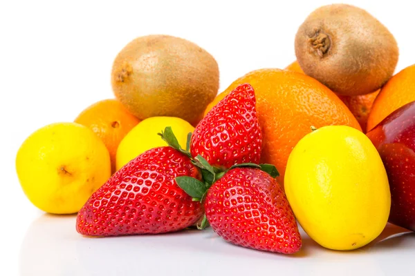 Selezione frutta fresca — Foto Stock