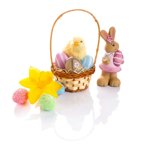 Hermosas decoraciones de Pascua — Foto de Stock