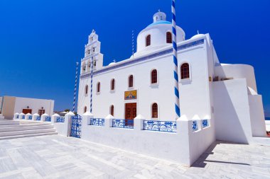 santorini Adası oia köy mimarisi