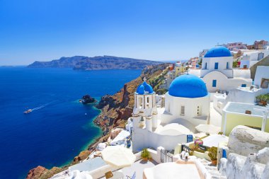 santorini Adası oia köy mimarisi