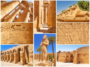 kolaj karnak luxor Mimarlık