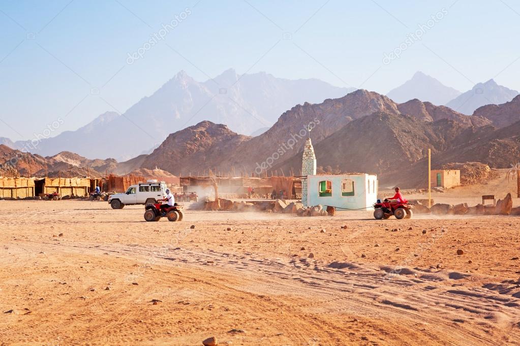 Bedouin village on the desert near Hurghada ⬇ Stock Photo, Image by © Patryk_Kosmider 25019035