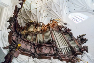 oliwa archcathedral Gdansk'ın büyük organı