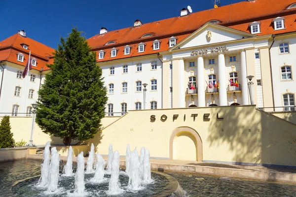 Sofitel grand hotel w Sopocie — Zdjęcie stockowe