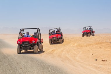Çölde hurghada yakınındaki dört gezisi
